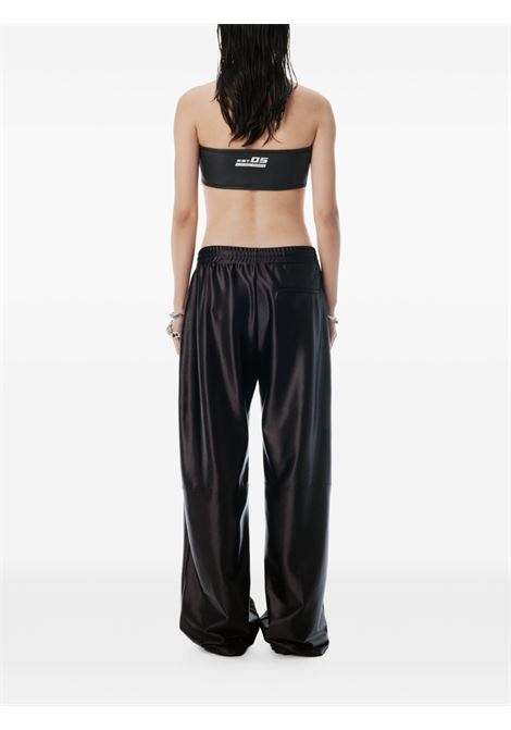 Black satin-finish trousers Alexander wang - women ALEXANDER WANG | 4CC3254923001